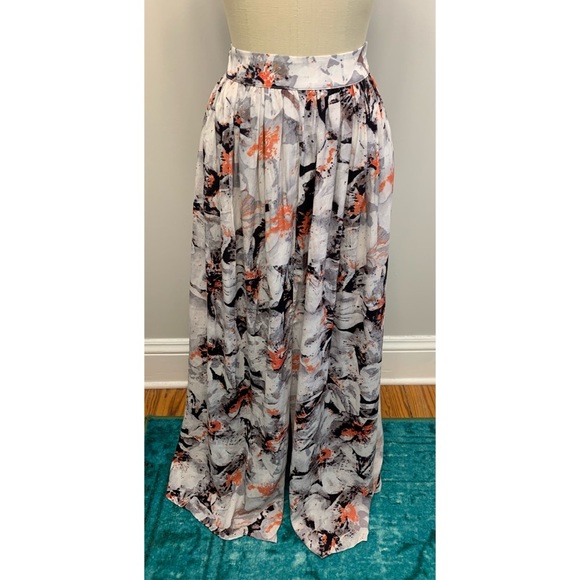 Sam & Lavi Floral Slit Front Maxi Skirt - Picture 3 of 12